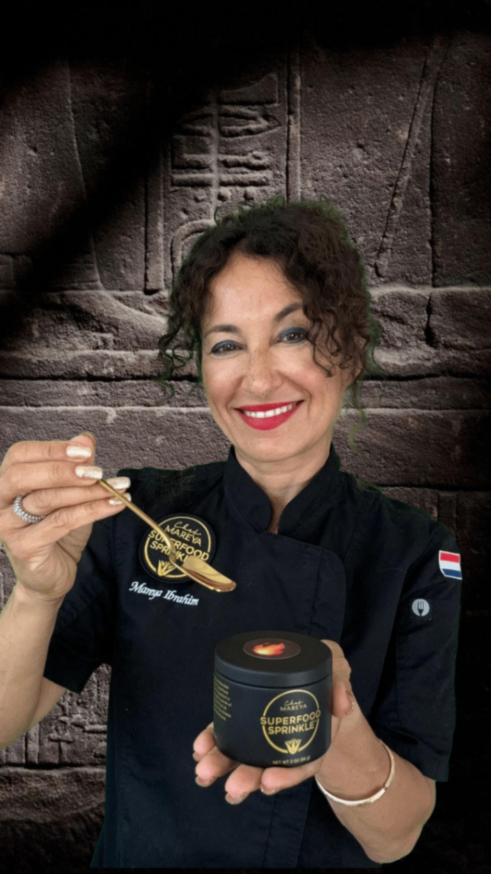 Superfood Sprinkle — invented by Mareya Ibrahim